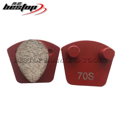 China For Bestop Concrete Hard Concrete Floor Grinding Shoe For Werkmaster Machine for sale