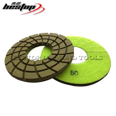 China Durable 7 Inch Diamond Polishing Tools Concrete Diamond Guards for sale