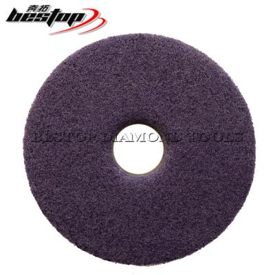 China High Efficiency 100mm Granite And Marble Stone Diamond Spongy Polishing Pads for sale