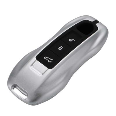 China Business Aluminum Alloy Car Key Shell Key Case Waterproof Cover For Porsche Cayenne MA-CAN PA-lamela 911 718 for sale