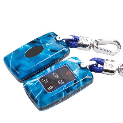 China Custom Wholesale Waterproof Fashion ABS Car Key Shell Cover Case For Land Rover Range Rover Aurora Discover God 5 Car Keys for sale