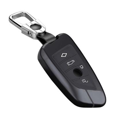 China Hot Sale Factory Business Aluminum Alloy Car Key Cover Waterproof Shell Key Case For BMW X1 X2 X3 X4 X5 X6 X7 530li 7 Blade for sale