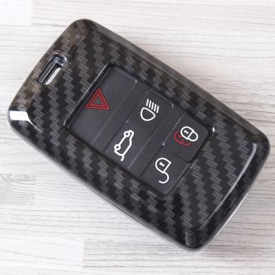 China Other Remote 5 Button Car Key Cover Shell Case For Land RoverFor Land Rover Range Rover Carbon Fiber Carbon Fiber Master Key FOB for sale