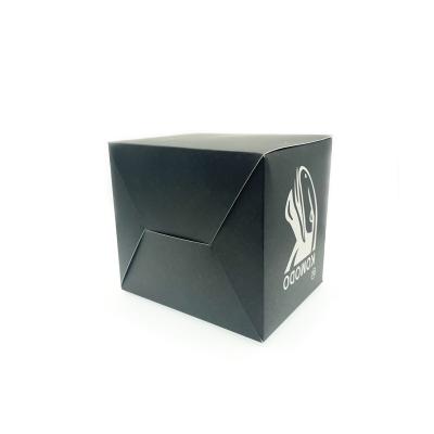 China Wholesale Recycled Materials Display Box Bottle Gift Box Simple Packaging With Plastic Visible Window for sale