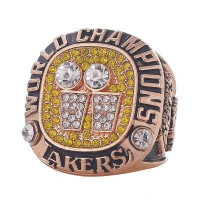 China CLASSIC Handel Customized Men's Jugend Sports Ring Showcase Geschenk Box Diamond Basketball Los Angeles Lakers Championship Ring for sale