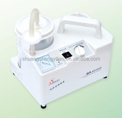 China Storage Bottle Shuangsheng SS-6A Concealed Liquid Electric Baby and Adult Mucus Suction Pump for sale