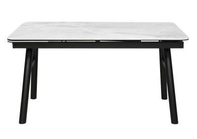 China High Stability 850mm Ceramic Extendable Dining Table With Smooth Surface for sale