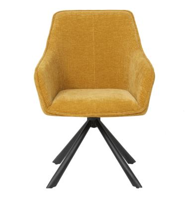 China Indoor Stylish Modern Swivel Chair Elegant Design with Lightweight Frame for sale