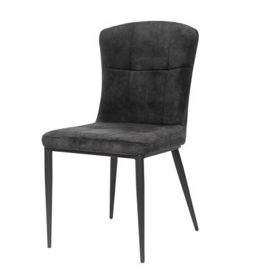 China Industrial Modern Leather Dining Chair Long Lasting For Coffee Shops for sale