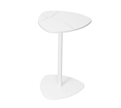 China Functional Stable Structure Ceramic Material  Round Side Table For Home Use for sale