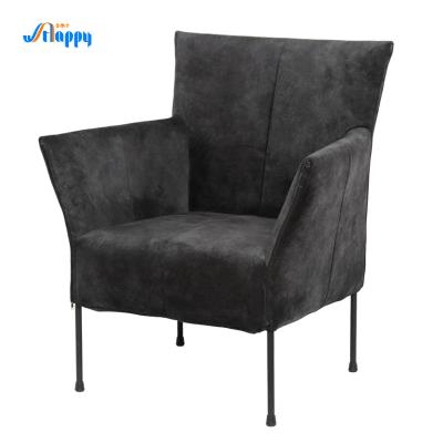 China Contemporary Upholstered Accent Arm Chair Stable Structure With Metal Frame Dc-7383 for sale