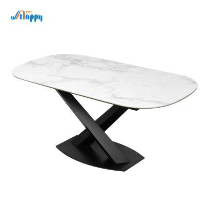 Cina 1700*900mm Tavoli da cucina in ceramica di tipo fisso e nero, tagliati su misura DT-1031 in vendita