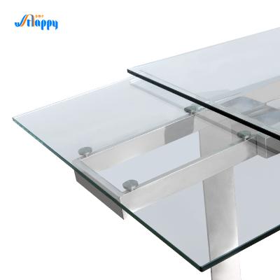 China 2000 * 900mm Resistente al calor vidrio extensible de la mesa superior DT-31120 fácil limpieza en venta