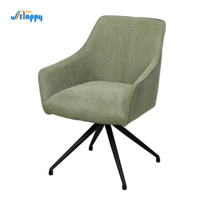 China Modern Upholstered Leather Dining Room Chairs Armless With Metal Legs Dc-7522 for sale