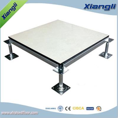 China Anti Skid Computer Room Raised Floor Tiles , Raised Basement Flooring for sale