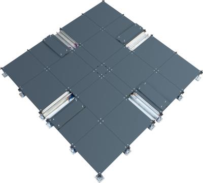 China 500mm Fireproof Steel Raised Floor / Raised Access Flooring Systems for sale