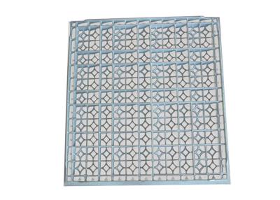 China 55% Air Rate Anti Static Raised Floor Perforated Tiles Sound Proof for sale