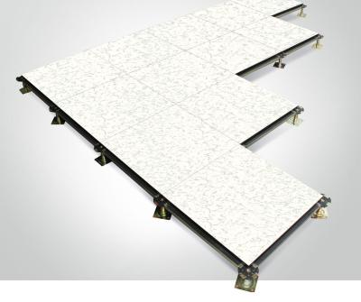 China PVC Calcium Sulphate Raised Floor Tiles / Raised Access Floor Panels for sale