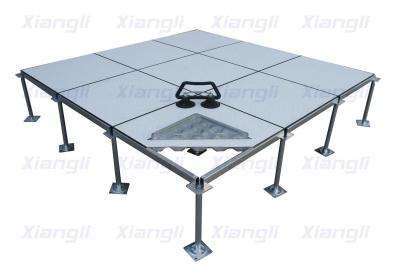 China Cement Infill Steel Raised Access Floor Computer Room Raised Floor Tiles FS662 for sale