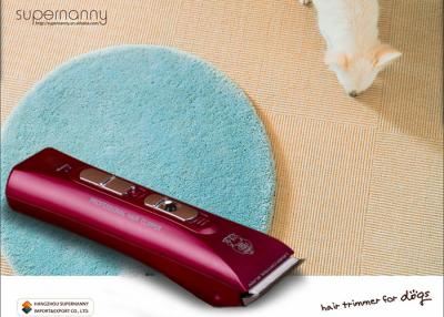 Chine Cheveux rechargeables Clippers d'animal familier de chien de chat toilettant la tondeuse électrique de trimmer à faible bruit à vendre