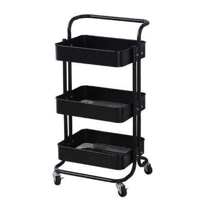 China Modern Modern The modern style salon salon trolley is flexible and can rotate the salon trolley with 360 degrees of movement for sale