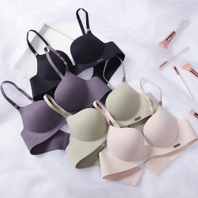 China Wholesale Beauty One Piece Back Radio Traceless Women Lingerie Breathable Comfortable One Piece Bra for sale