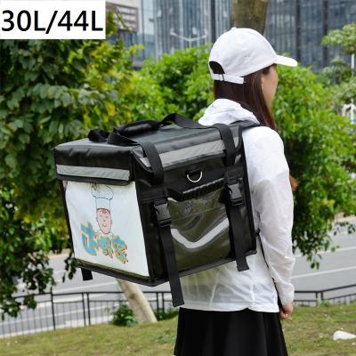 China New Extra Large Waterproof Baged Food Insulated Delivery Cooler Bag Heating Backpack Cooler Backpack For Winter for sale