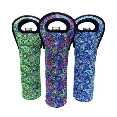 China New Waterproof Custom Insulated Thermal Wine Bottle Wine Bags Custom Logo for sale