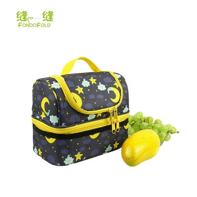 China wholesale 420D polyester+1.5mm EPE foam coated with Alu.foil heat insulation fabric for large cooler bags custom cooler bag cooler lunch insulated bag for sale