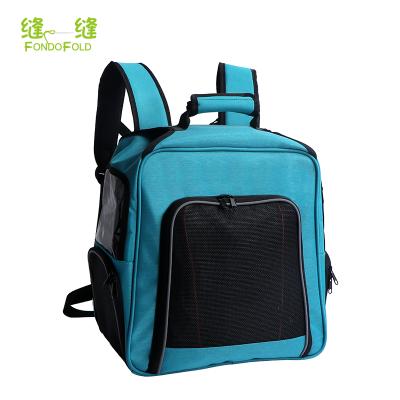 China Breathable Pet Rolling Carrier Backpack Dog Wheel Around Cat Luggage Bagd Pet Travel Carrier With Wheel for sale