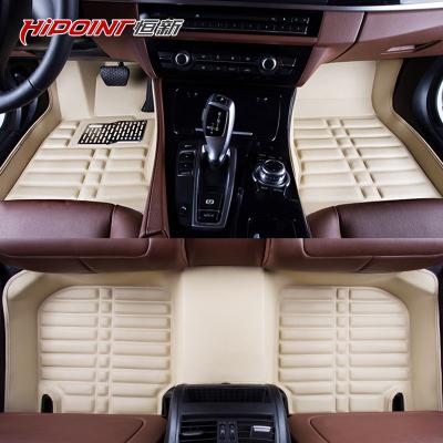 China Easy Cleaned Best Selling All Pad Recess Custom Floor Car Mats Set for sale