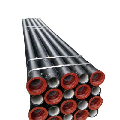 China Hot Sale ISO2531 Liquid Pipe Cement Lined Ductile Iron K7 K8 Pipes For Drinking Water for sale