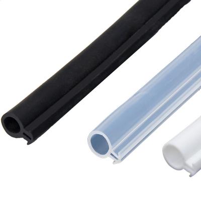 China Modern High Quality Type Sealing Garage Door Bottom Sealing Strip Window Card Groove Type for sale