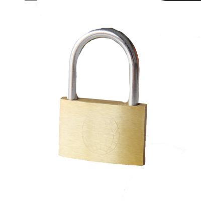 China Home Company Garage Factory Wholesale Thin Brass With Padlock Luggage Lock Storage Box Key Lock for sale