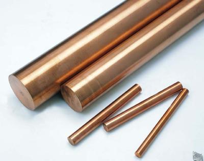 China Electric Welding Beryllium C17510 CuNi2Be Copper Round Copper Rod for sale