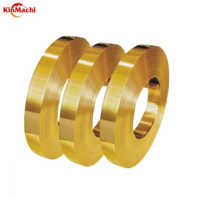 China CuZn37 H63 C2720 CW508L Electronic Brass Hot Dip Tinned Brass Strip for sale