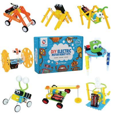 China 10 IN 1 Robot Set Stem Physics Magical Science Kit For Kids 36*25.2*10cm 36*25.2*10cm for sale