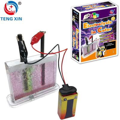 China Color electrolysis--science experiment toys for children 22.5*16.5*6cm 22.5*16.5*6cm for sale