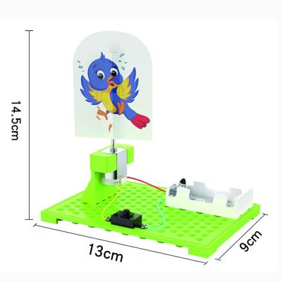 China Cheap bird science cage diy kits for kids 16.5*13*6.5cm 16.5*13*6.5cm for sale