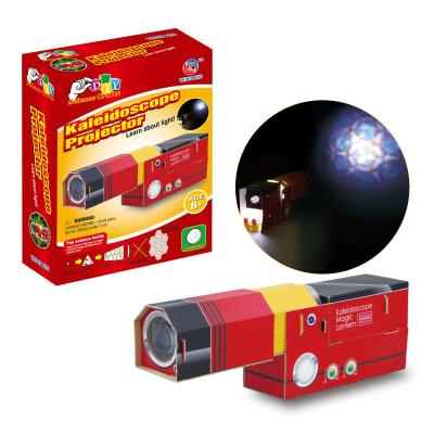 China Kaleidoscope Projector Kids Science Kit Development Toys 22.5*16.5*6cm 22.5*16.5*6 cm for sale