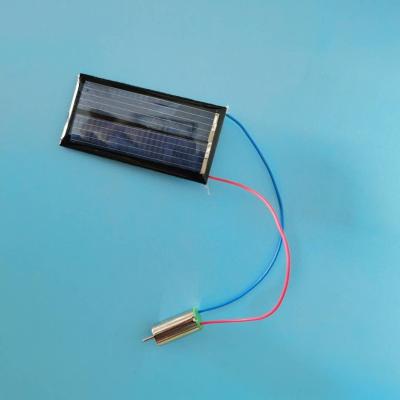 China Single mini solar panel with motor for sale TXPJ-018 TXPJ-018 for sale