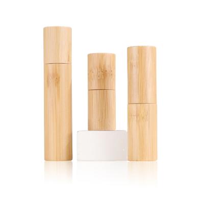 China Manufacturers Cosmetic Hot Sale Top Quality Minisize 3ml 5ml 10ml Portable Bamboo Roll On Perfume Bottle Customizable for sale