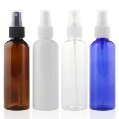 China PET 50ml 100ml 120ml 150ml 200ml 250ml pp transparent disinfection alcohol cosmetic empty plastic spray bottle for sale