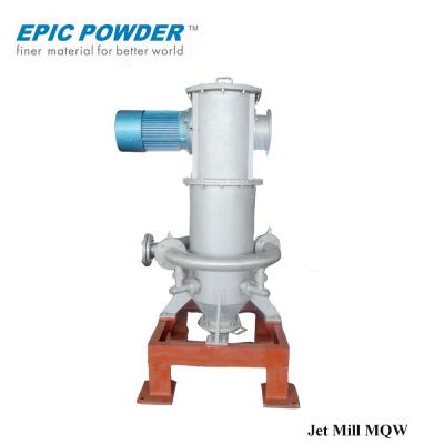 China Rare Earth Powder Pulverizer Spiral Jet Mill Pulverizer Machine 0.1 - 5 t/h for sale