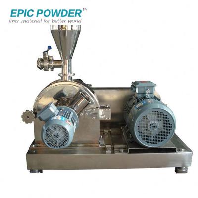 China Medicine Processing Spiral Aluminum Hydroxide Powder Air Separator Mill for sale