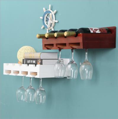 China Other Simple Solid Wood Commercial Display Wine Rack Household Wine Rack for sale