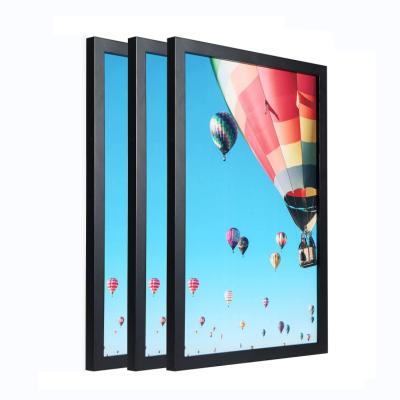 China Elegant Picture Frame Wall Decoration 36 Inch Photo Frame Wooden Creative Picture Frame for sale