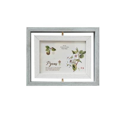 China Of the multi-functional rotating picture frame creative simple double-sided view bedside table photo frame for sale