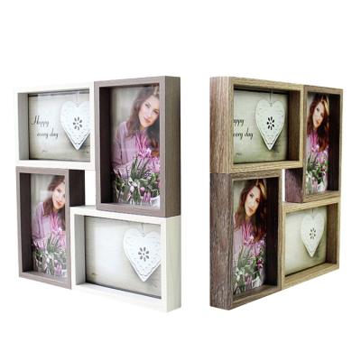 China Fashionable Hot New Products Collage Picture Wooden Photo Frames Multiple Photos for sale