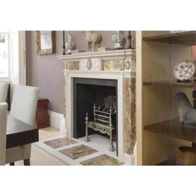 China Freestanding Indoor Frame Remote Control Modern Marble Wall Mounted Fireplace Electric Fireplace for sale